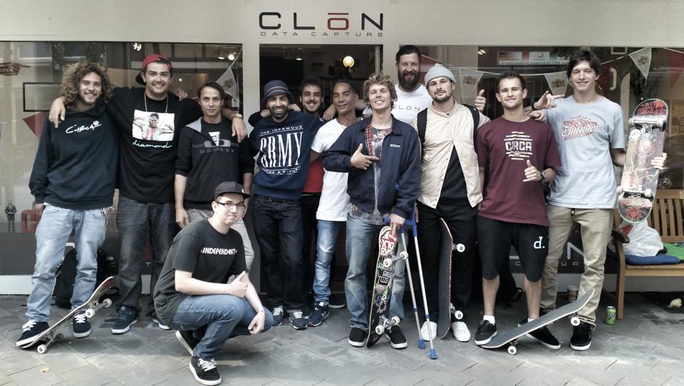 Die besten deutschen Skater zu Gast bei Clon!